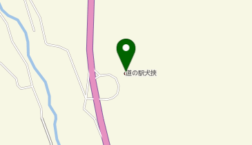 道の駅 犬挟の地図画像