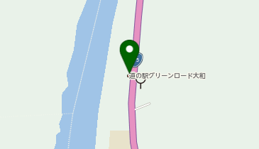 道の駅 グリーンロード大和の地図画像