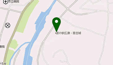 道の駅 広瀬・富田城の地図画像