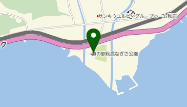 道の駅 秋鹿なぎさ公園の地図画像