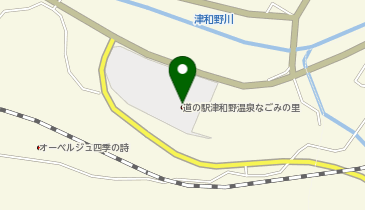 道の駅 津和野温泉なごみの里の地図画像