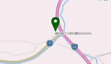 道の駅 うり坊の郷katamataの地図画像