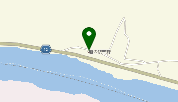 道の駅 三野の地図画像