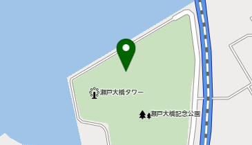道の駅 瀬戸大橋記念公園の地図画像