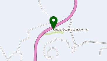 道の駅 空の夢もみの木パークの地図画像