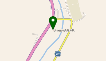 道の駅 日吉夢産地の地図画像