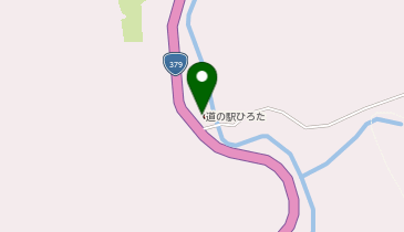 道の駅 ひろたの地図画像