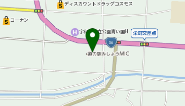 道の駅 みしょうMICの地図画像