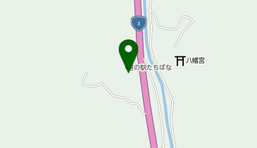 道の駅 たちばなの地図画像