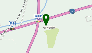 道の駅 香春の地図画像