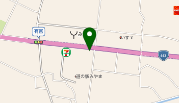道の駅 みやまの地図画像