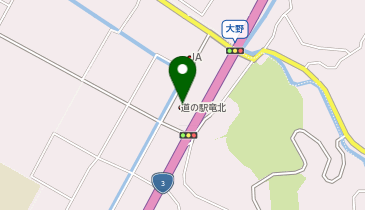 道の駅 竜北の地図画像