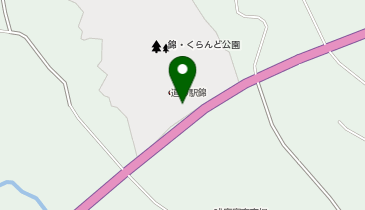 道の駅 錦の地図画像
