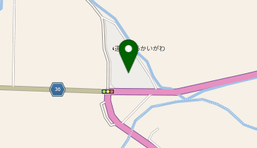 道の駅 あかいがわの地図画像