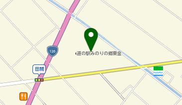 道の駅 みのりの郷東金の地図画像