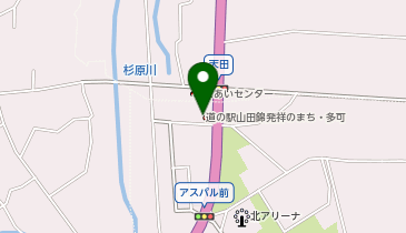 道の駅 山田錦発祥のまち・多可の地図画像