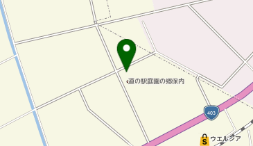 道の駅 庭園の郷 保内の地図画像