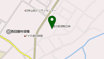 道の駅 津軽白神の地図画像