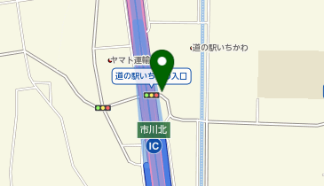 道の駅 いちかわの地図画像
