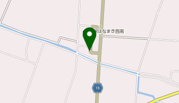 道の駅 はなまき西南の地図画像