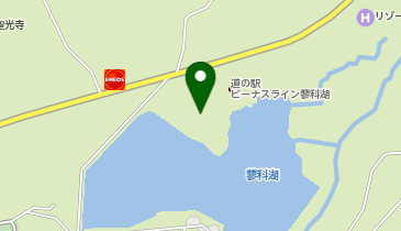 道の駅 ビーナスライン蓼科湖の地図画像