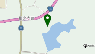 道の駅 なら歴史芸術文化村の地図画像