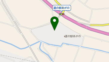 道の駅 あがのの地図画像