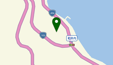 道の駅 十和田湖の地図画像