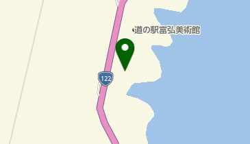 道の駅 富弘美術館の地図画像
