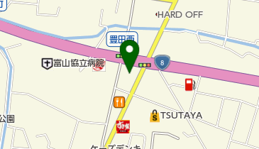 AOKI(アオキ) 富山北店の地図画像