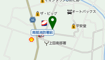 AOKI(アオキ) グリーンパークしおだ野店の地図画像