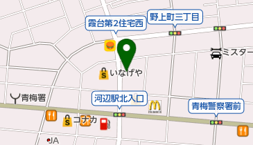 AOKI(アオキ) 青梅店の地図画像
