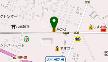 AOKI(アオキ) 八千代店の地図画像