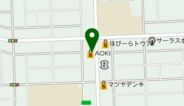AOKI(アオキ) 豊橋岩田店の地図画像
