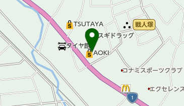 AOKI(アオキ) 豊明店の地図画像
