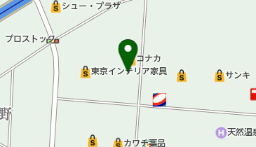 AOKI(アオキ) 仙台新港店の地図画像