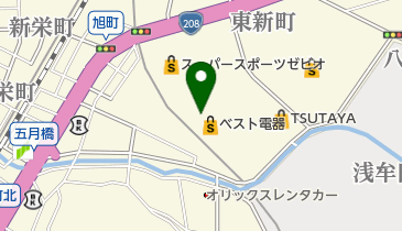 AOKI(アオキ) ゆめタウン大牟田店の地図画像