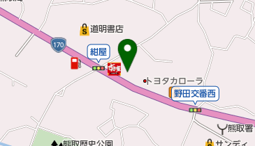 AOKI(アオキ) 熊取店の地図画像