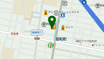 AOKI(アオキ) 昭和町駅前店の地図画像