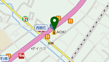 AOKI(アオキ) 高石店の地図画像