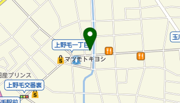 AOKI(アオキ) 世田谷上野毛店の地図画像