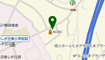 AOKI(アオキ) たまプラーザ店の地図画像