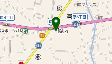 AOKI(アオキ) 福岡原店の地図画像