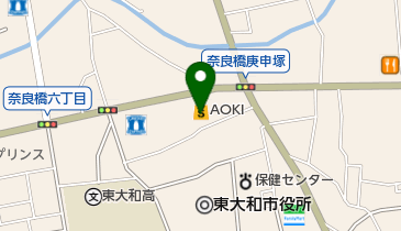 AOKI(アオキ) 東大和店の地図画像
