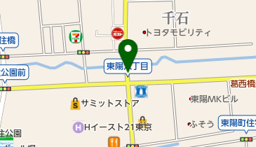 AOKI(アオキ) 東陽町店の地図画像