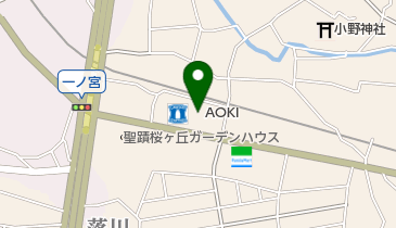 AOKI(アオキ) 聖蹟桜ケ丘店の地図画像