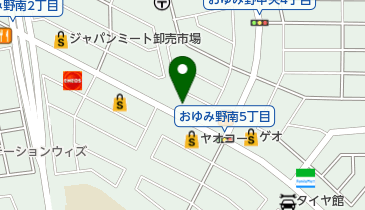 AOKI(アオキ) おゆみ野新店の地図画像