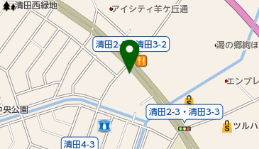 AOKI(アオキ) 札幌清田新店の地図画像