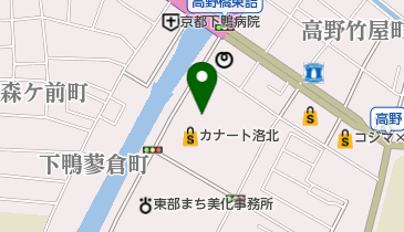 AOKI(アオキ) 洛北阪急スクエア店の地図画像