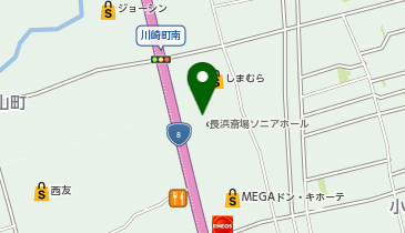 AOKI(アオキ) 長浜店の地図画像